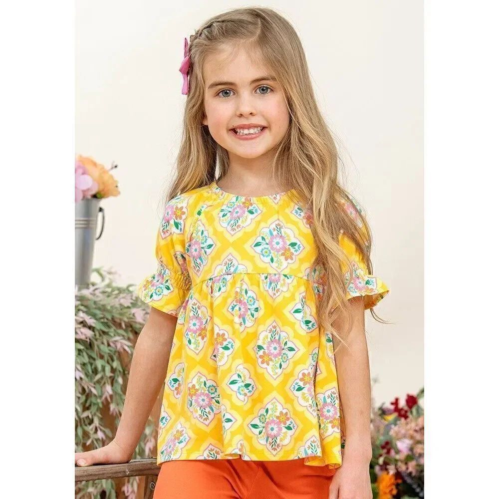 girls MATILDA JANE Lets go together  Sunny Side Top size 10 years